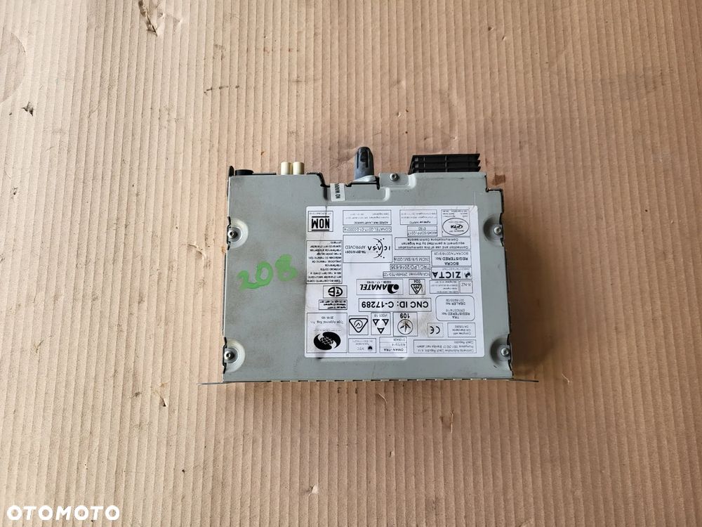 Radio nawigacja Peugeot 208 I - 2