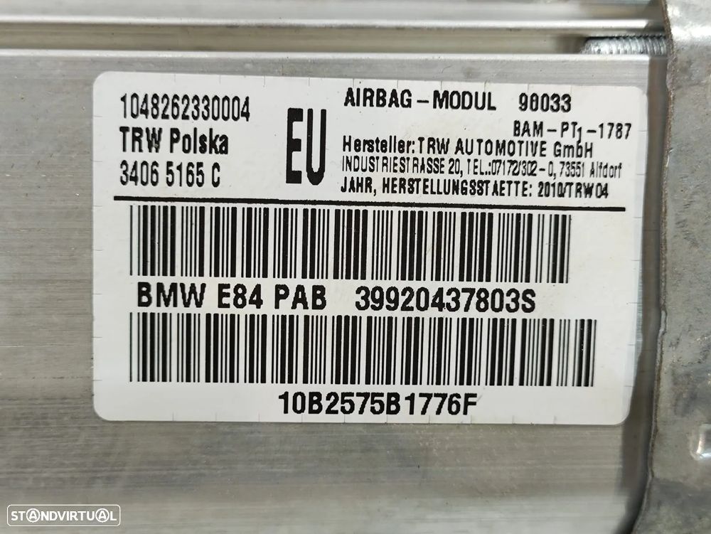 Airbag passageiro BMW X1 E84 - 6