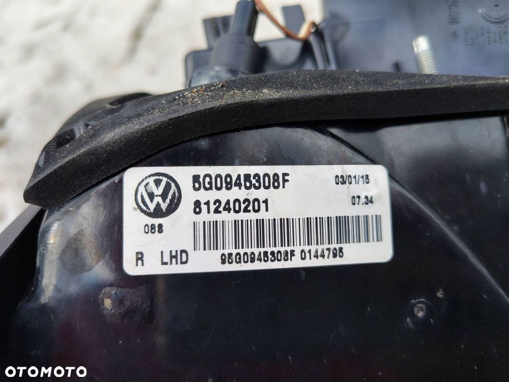 LAMPA LEWY PRAWY TYŁ KOMPLET 5G0945207 VOLKSWAGEN GOLF 7 VII GTD HB - 6