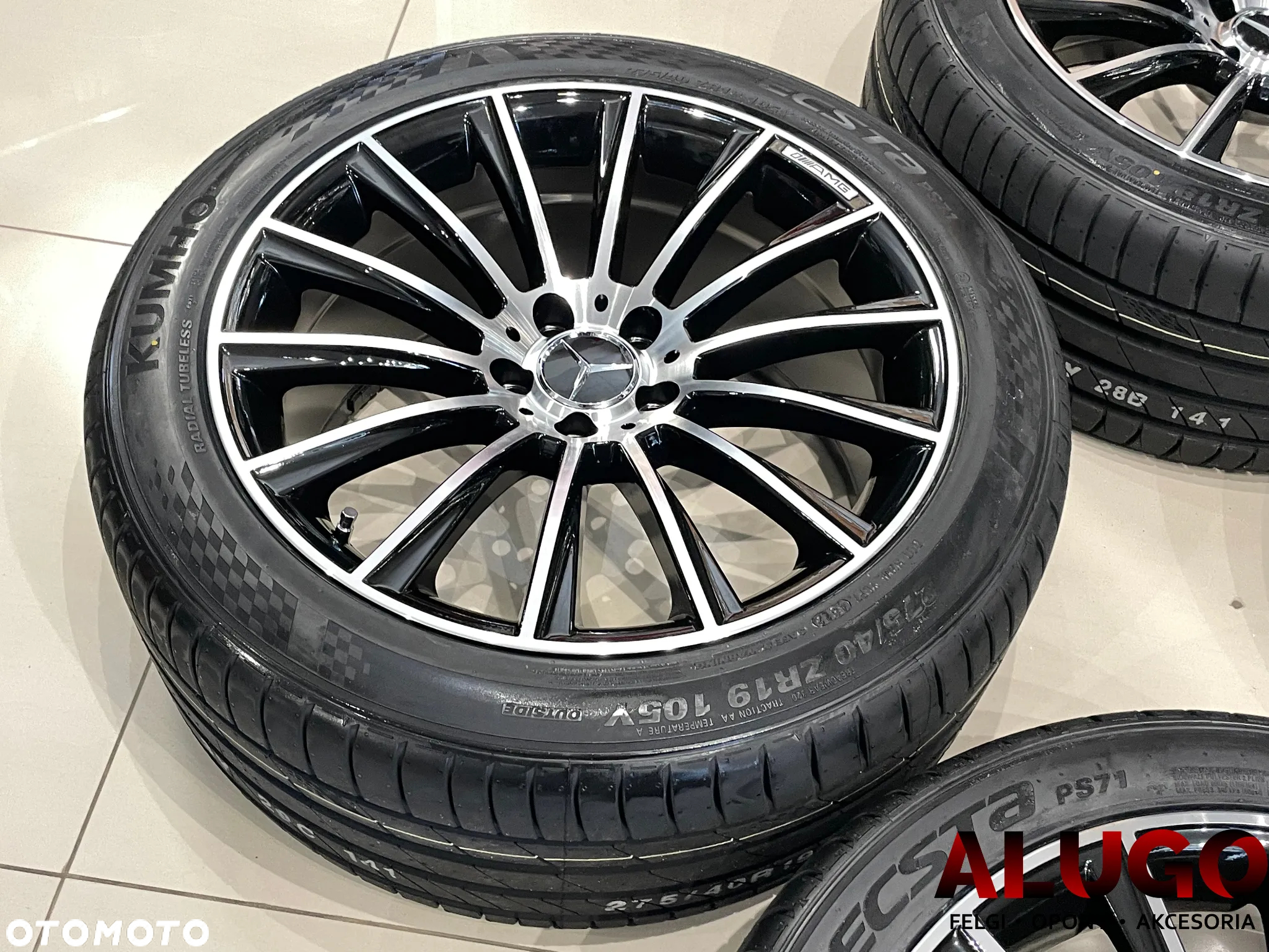 Kompletne Koła 19" 5x112 Mercedes C-Class CLS-Class E-Claas S-Class - 2