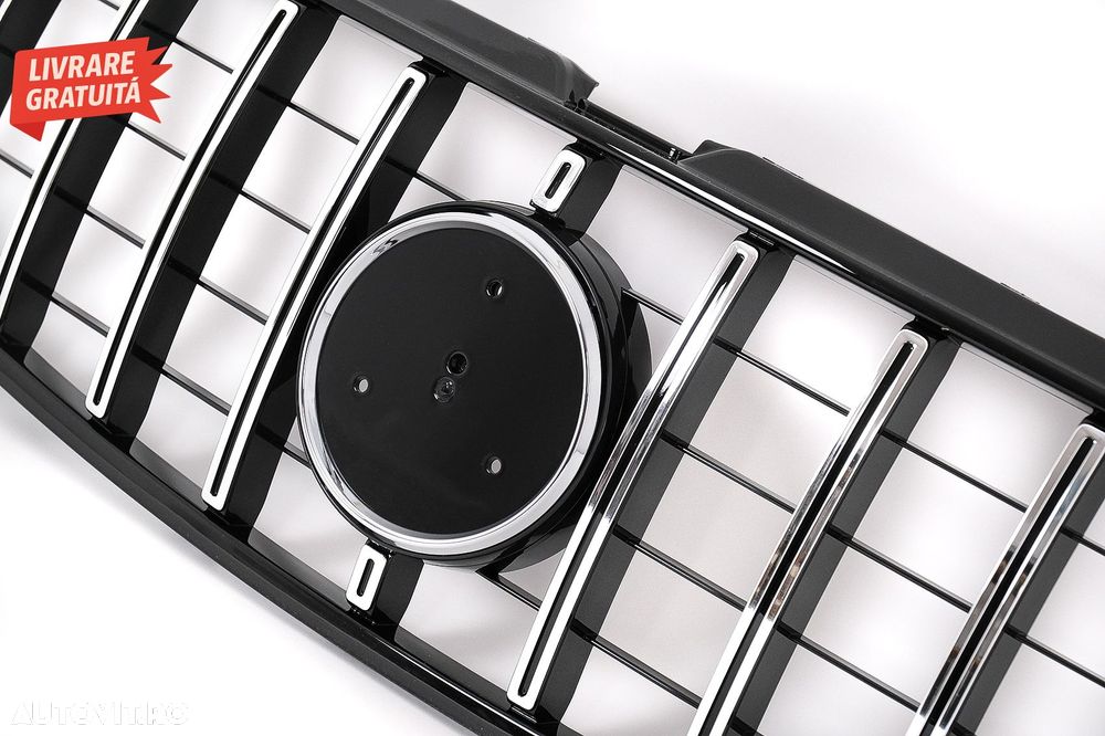 Grila Centrala Smart ForTwo C453 A453 Coupe Cabrio (2014-2019) GTR Design- livrare gratuita - 4