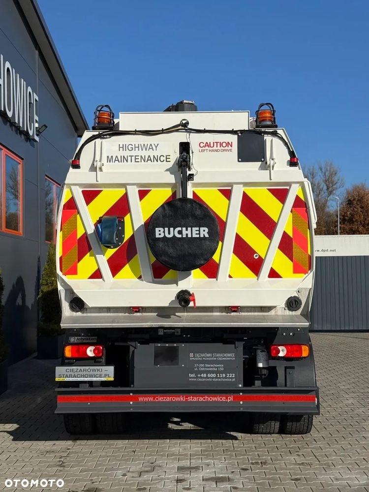 Volvo FL 15.250 Euro 6 // zamiatarka JOHNSTON VT652 //  BUCHER // odkurzacz , polewaczka - 15