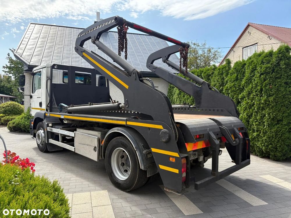 MAN TGM 18.290 / BRAMOWIEC JOAB / ROZSUWANA ZABUDOWA NA DWA KONTENERY / EURO 5 / 400.000km PRZEBIEGU - 3