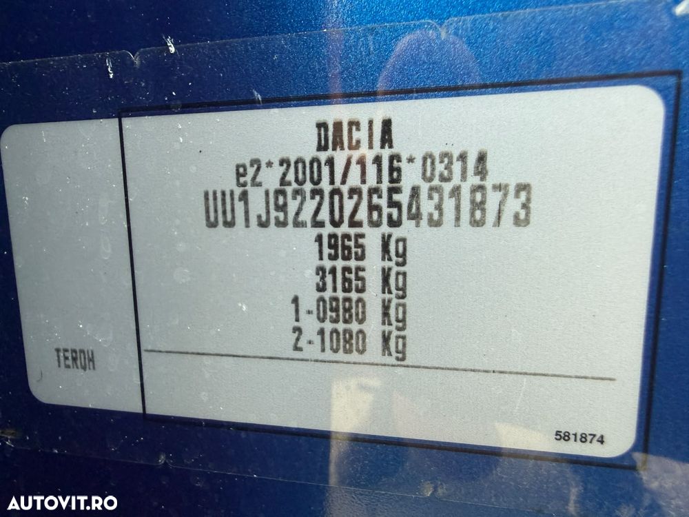 DACIA Lodgy 2020 — imagine 27