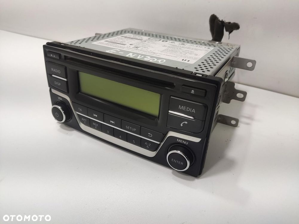 FABRYCZNE RADIO NISSAN NV200 E-NV200 2014-2021 28185-6WX0A - 2