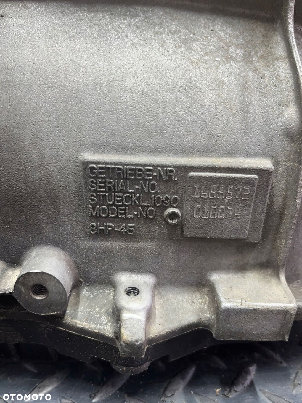 BMW F10 F11 N47 SKRZYNIA BIEGÓW AUTOMATYCZNA 8HP-45 WIH OE 7623321 - 3