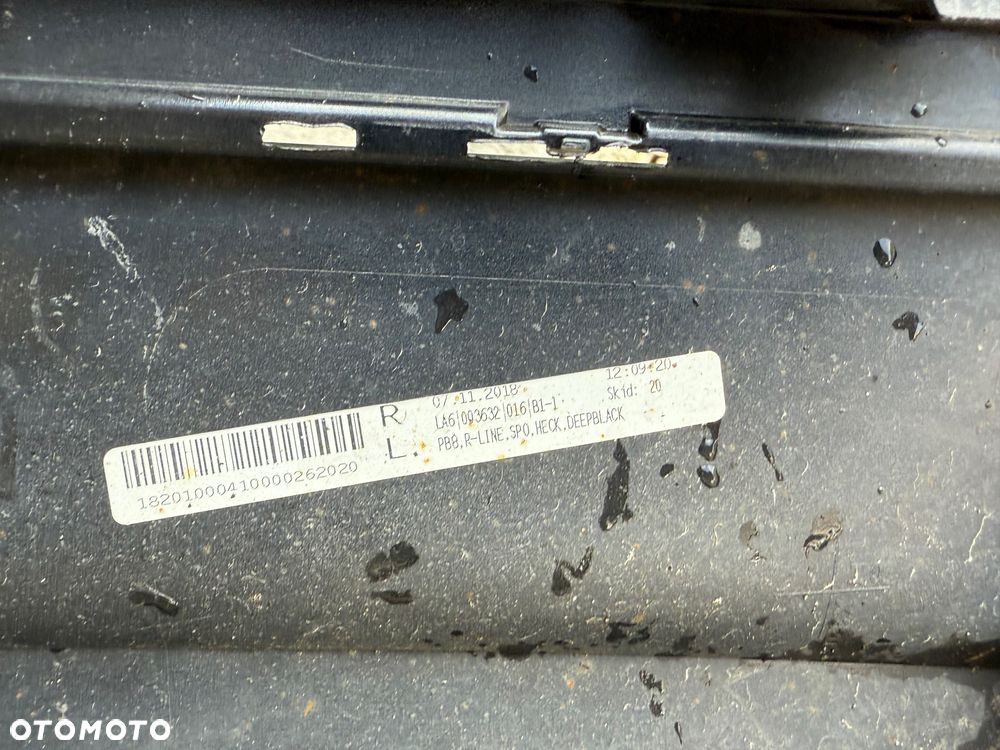 ZDERZAK TYŁ VOLKSWAGEN PASSAT B8 KOMBI 3G9 R-LINE 3G9807421B - 7