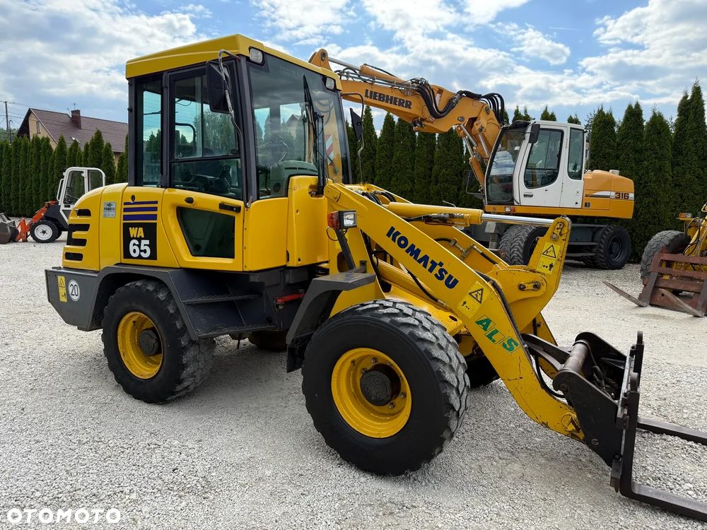 Komatsu Komatsu WA 65 - 3 / PIĘKNA / ZADBANA / CENA BRUTTO / SPROWADZONA Z NIEMIEC / ORYGINAŁ / MAŁE GABARYTY / SILNA I ZWINNA / 60 70 M 506 509 L30 L35 906 907 320 318 750 850 - 8