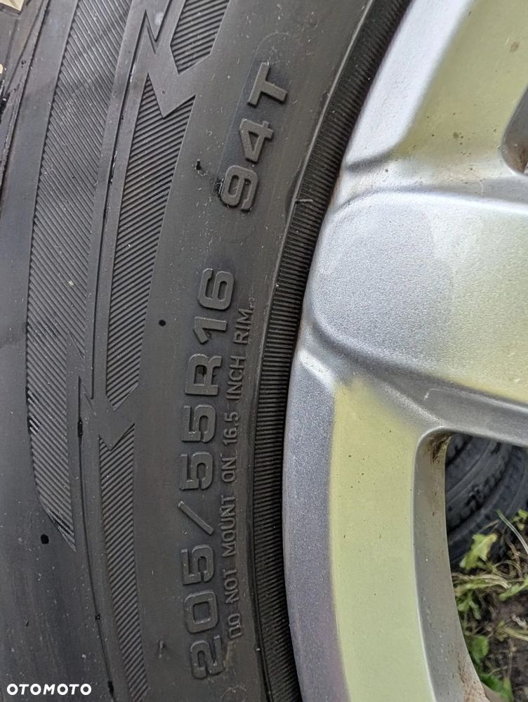 KOMPLET ALUFELG R16 4X108 CITROEN OPONY ZIMOWE 2024R. - 9