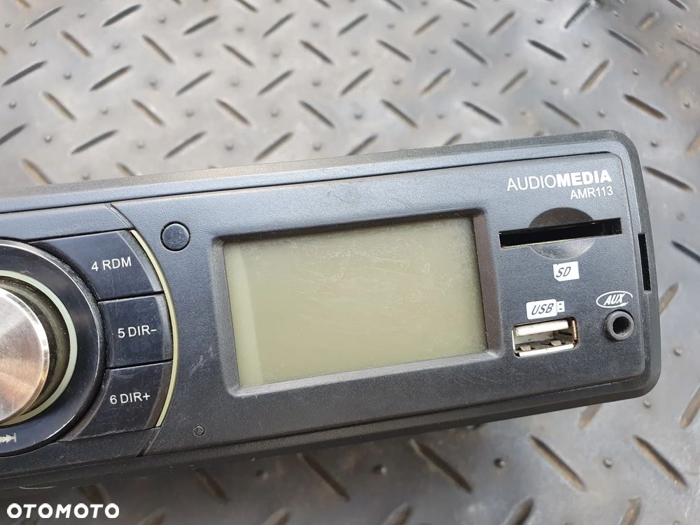 RADIOODTWARZACZ RADIO SAMOCHODOWE AUDIOMEDIA AMR113 SD USB AUX - 3