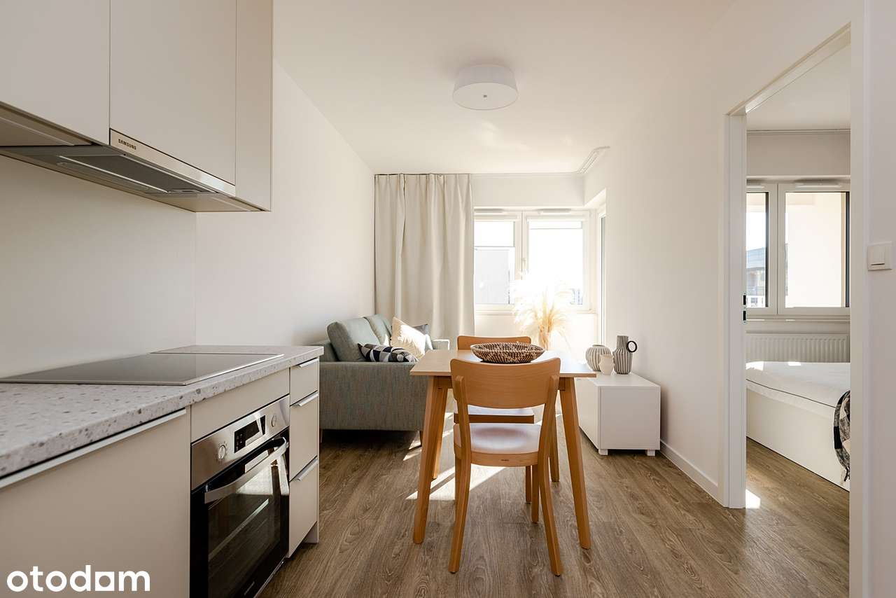 Słoneczne dla Ciebie 2 pokoje, Duży Balkon, Bez Prowizji !!