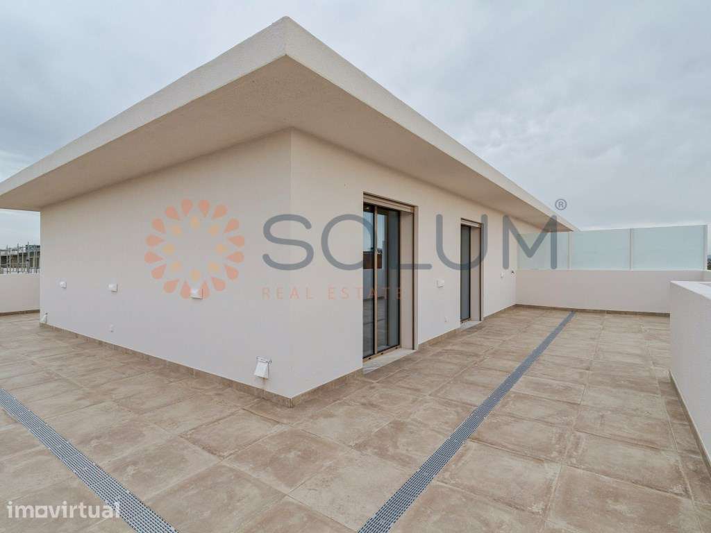 Apartamento Duplex T4 novo com grande Terraço - Montijo - Grande imagem: 2/29