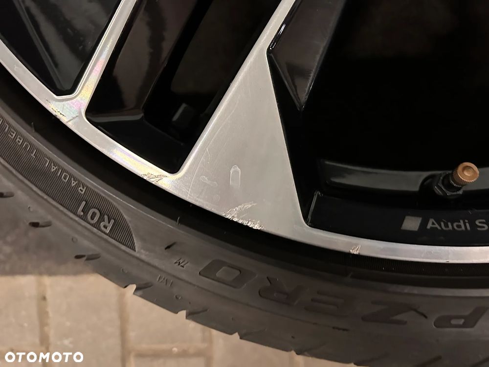 Oryginalne Koła Audi A5, S5, RS5 8T0, A4, S4, RS4 B8, B9 20 cali 5x112 4szt. Ładne! Opony letnie Pirelli! - 20