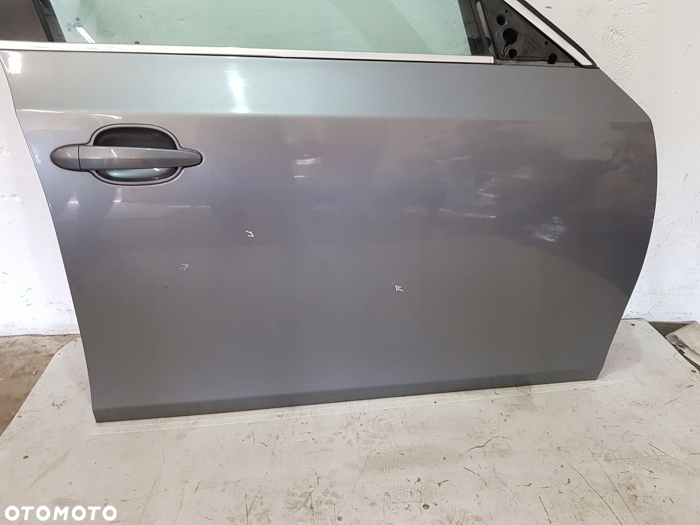 DRZWI PRAWE PRAWY PRZÓD BMW E60 E61 LCI EUR SPACEGRAU METALLIC A52/7 - 5