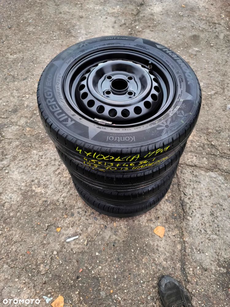 4x100 Felgi Stalowe Stal 13 Koła Letnie Lato KIA PICANTO HYUNDAI ATOS I10 DAIHATSU CUORE MIRA SIRION SUZUKI ALTO WAGON R TOYOTA AYGO MAZDA 121 DEMIO 5mm Legnica ALU-RAD 155/70 - 2