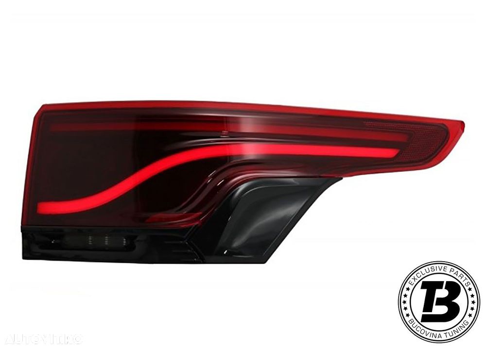 Stopuri Glohh LED compatibile cu Range Rover Sport L494 - 3