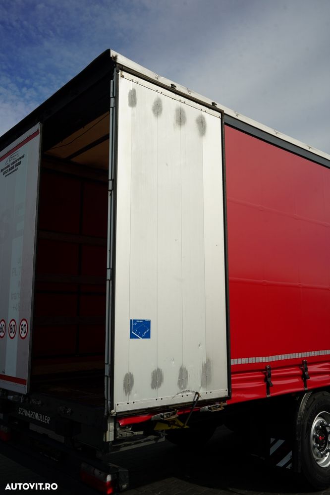 Schwarzmuller / SEMIREMORCĂ CU PRELATĂ (CURTAINSIDER) / STANDARD / CUTIE PENTRU PALETI / AXE SAF / - 12