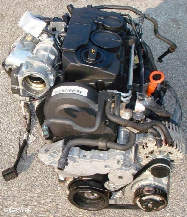 Motor VW Passat 2.0 Tdi de 2008 Ref: BMP - 1