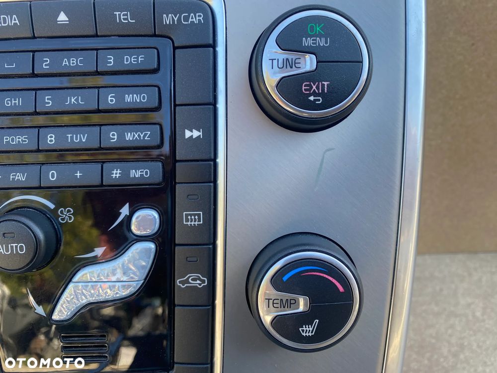 PANEL ŚRODKOWY MODUŁ NAWIEWU  KLIMATYZACJI FULL VOLVO V70 1286270 31291378 2606528 1963506 - 4
