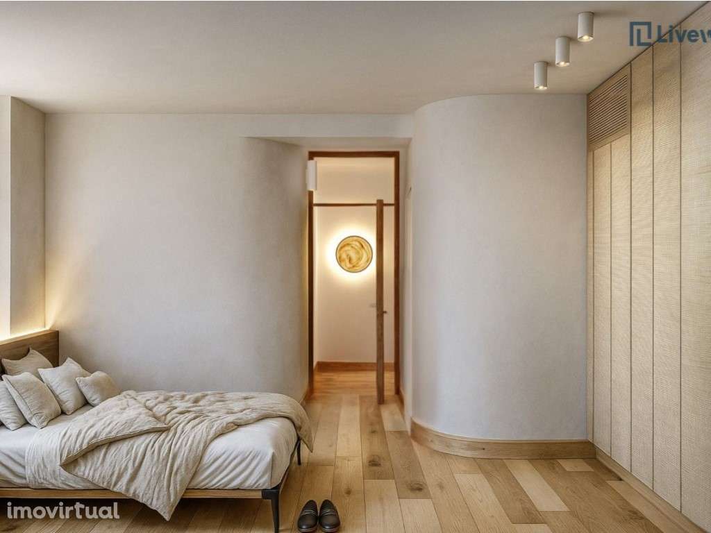 T2 de design com varanda | 96 m² | São Domingos de Benfica | Totalm... - Grande imagem: 4/15