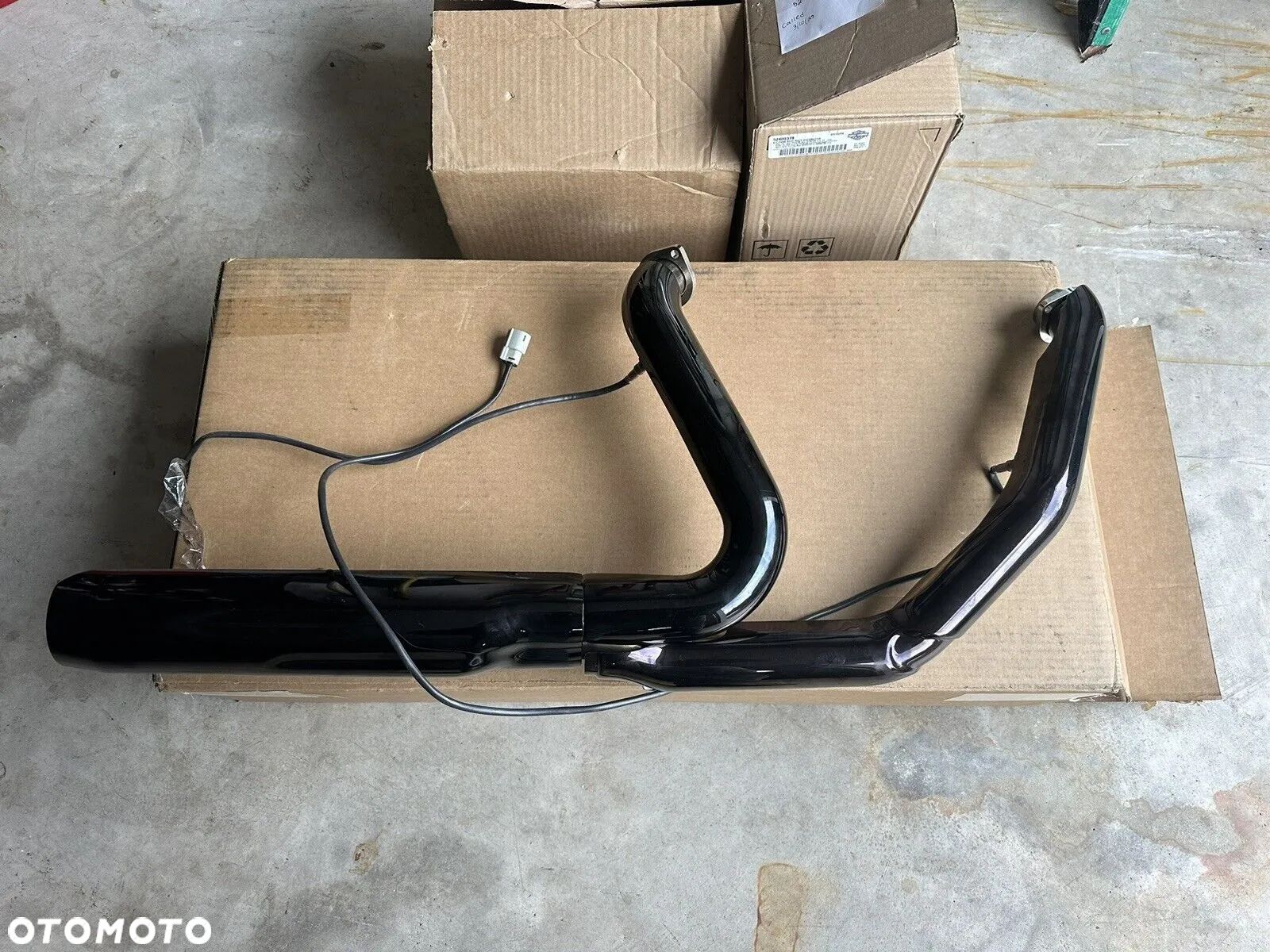 KOLEKTOR WYDECHOWY Z OSŁONAMI HARLEY TOURING CVO M8 - 1