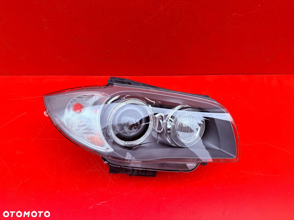 LAMPA PRAWA BMW E87 E82 LIFT DYNAMIC BI XENON EU BDB SKRĘTNA - 1