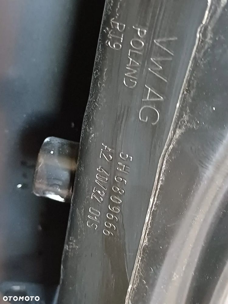 NR 586 Błotnik poszycie prawe tył do VW GOLF 8 VIII 5H4809844 - 9