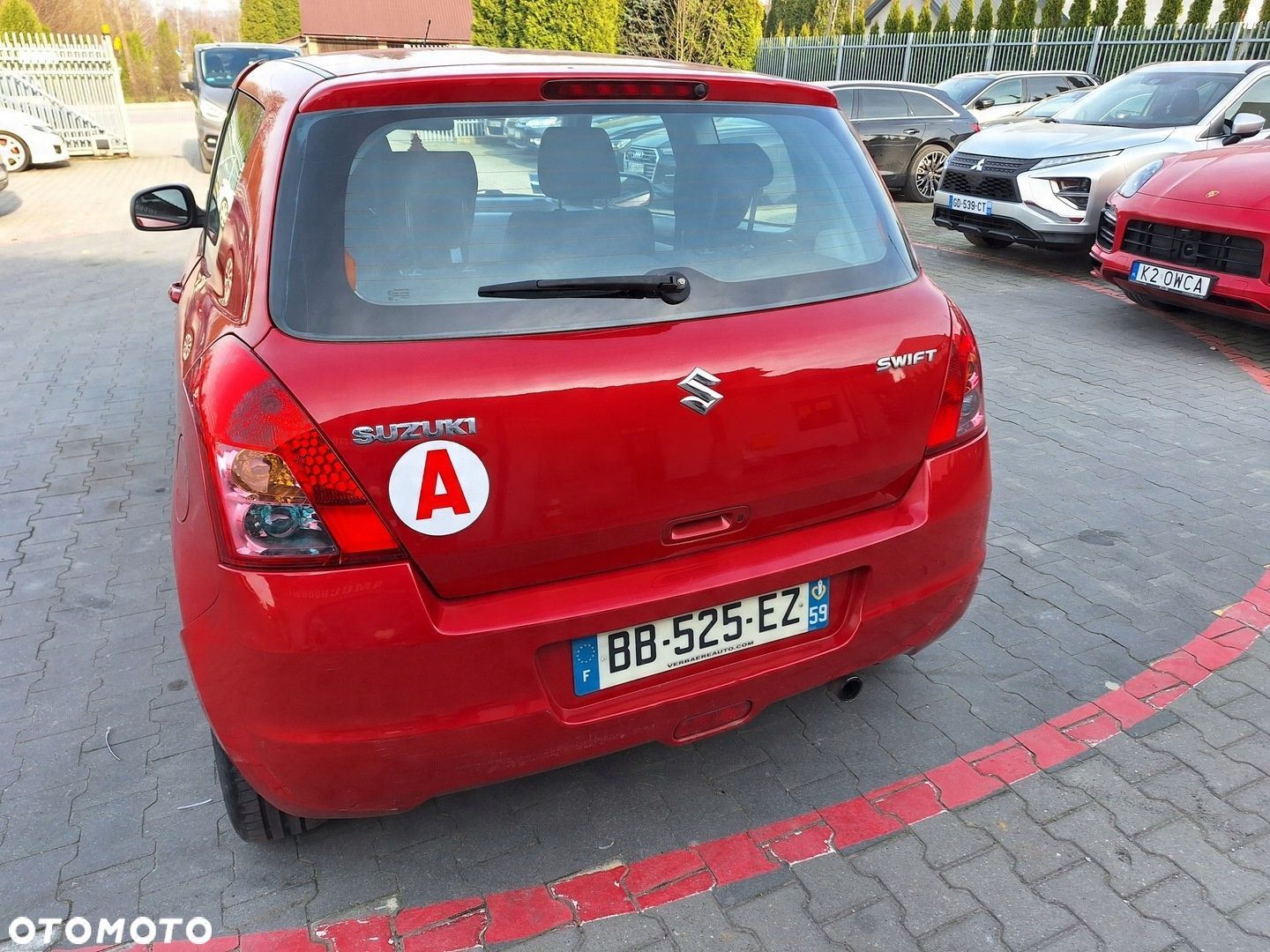 SUZUKI SWIFT 3 III 4 IV MK6 MZ LIFT SZYBA KLAPA BAGAŻNIKA ZCK 05-10 - 1