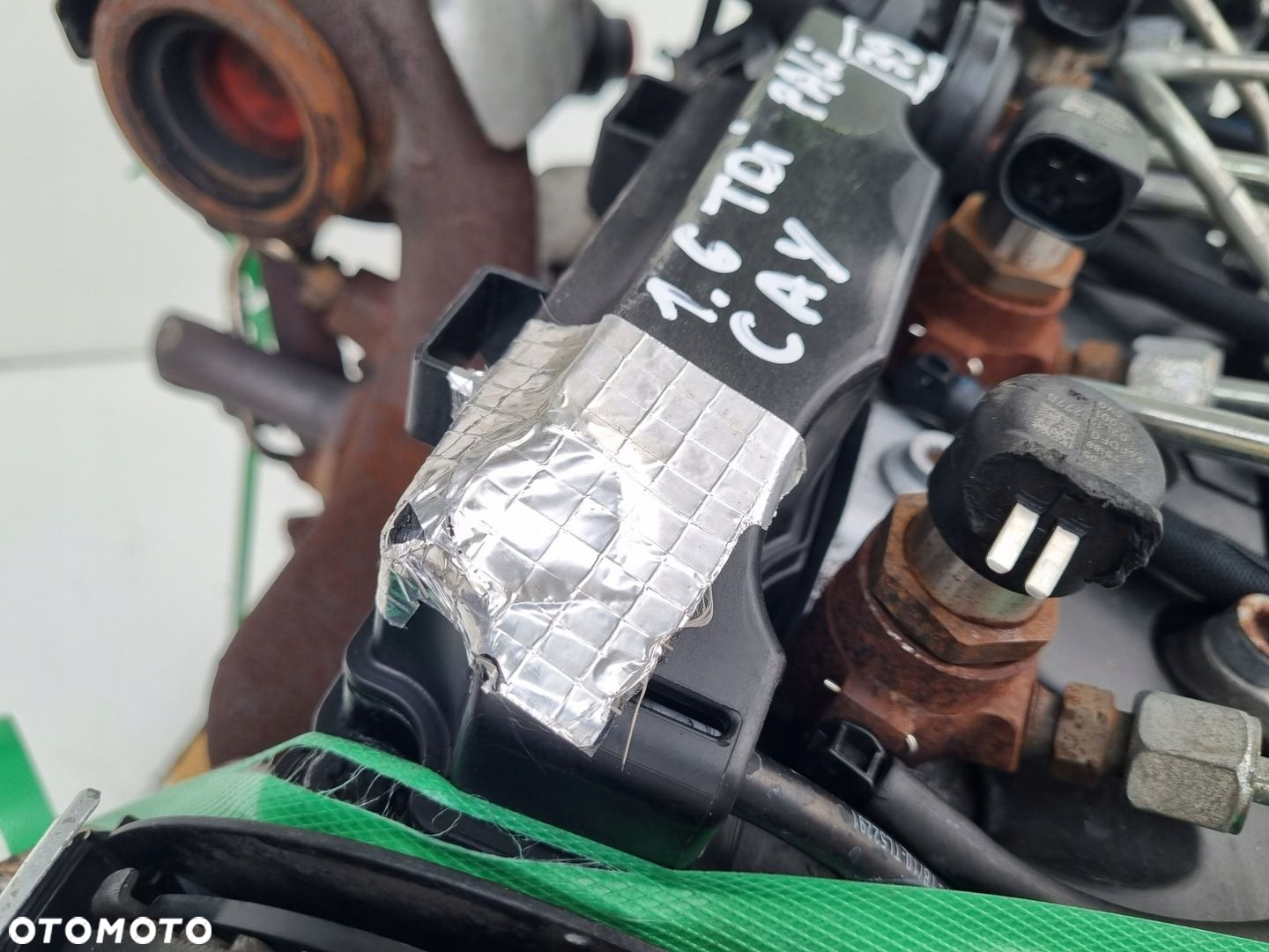 SILNIK KOMPLET Seat Toledo IV 1.6 TDI 90KM ładnie palił CAY CAYB - 7