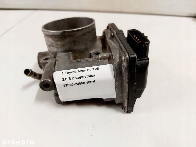 toyota avensis t25 2.0b vvti przepustnica 22030-28050 - 2