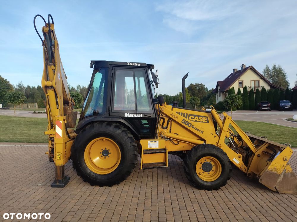 Case 580 SK , KOPARKO-ŁADOWARKA  , BEZ VAT , UMOWA KUPNA -SPRZEDAŻY , STAN SUPER - 5