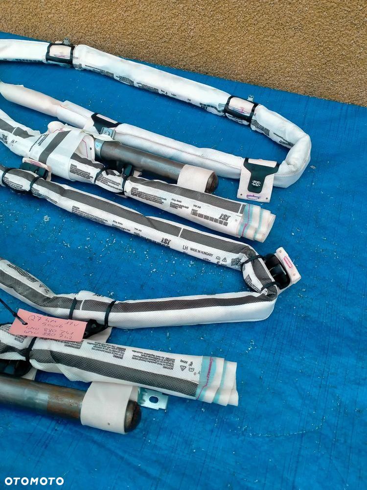 AUDI Q7 4M KURTYNY KURTYNA PRAWA 4M0880742 LEWA 4M0880741 - 5