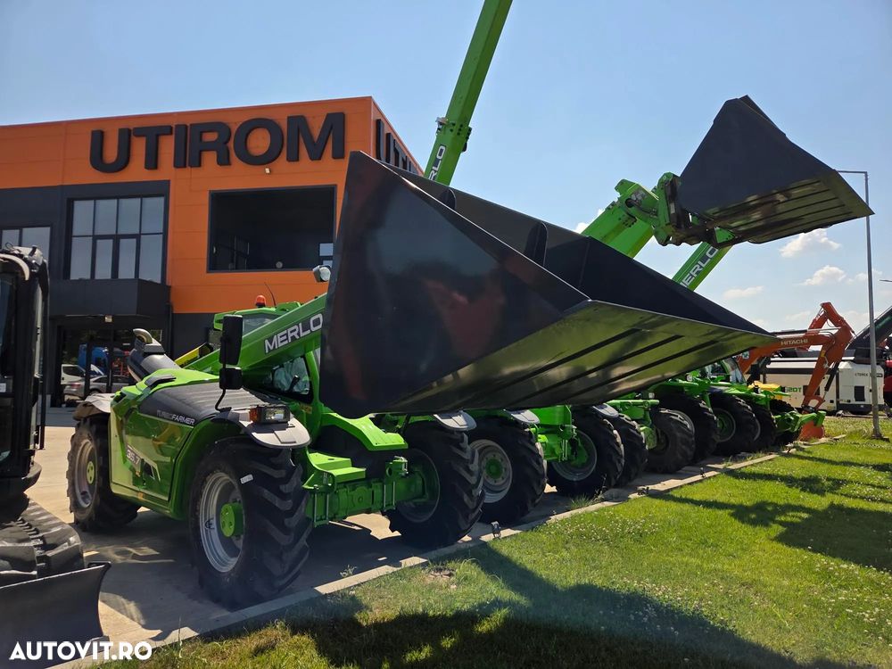 Merlo TF35.7-140, ridica 3,5t la 7m, motor Deutz 140CP, cupa si furci, transmisie 4x4, aer conditionat, Masa operatinala 6800kg, lungime 4,4m, latime 2,3m, produs in ITALIA, garantie 1 an, posibilitate leasing-PROMOTIE 81.900 EUR+Tva - 33