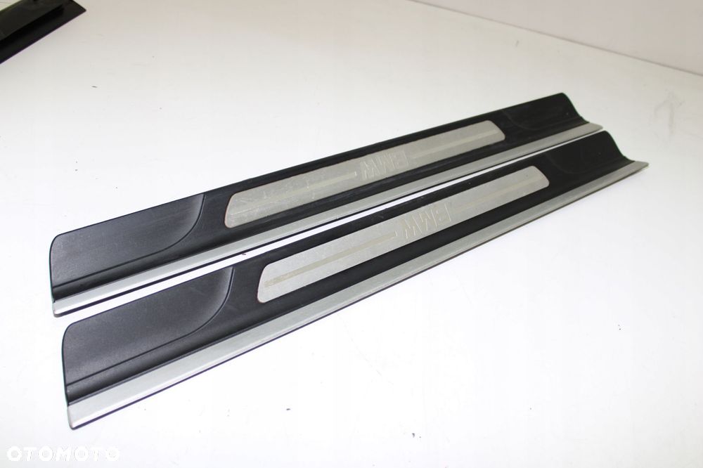 BMW E46 COUPE LISTWA LISTWY PROGOWE LEWA PRAWA KOMPLET 8204114 8204113 - 1