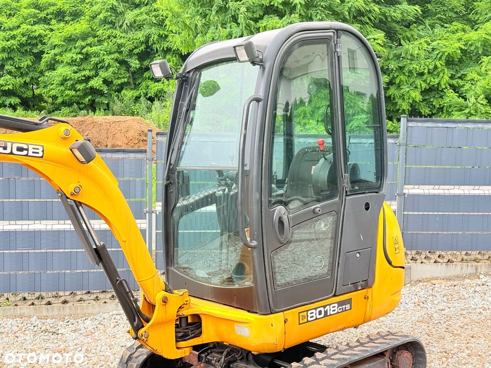 JCB MINIKOPARKA JCB 8018 3 Łyżki Stan IDEALNY - 7