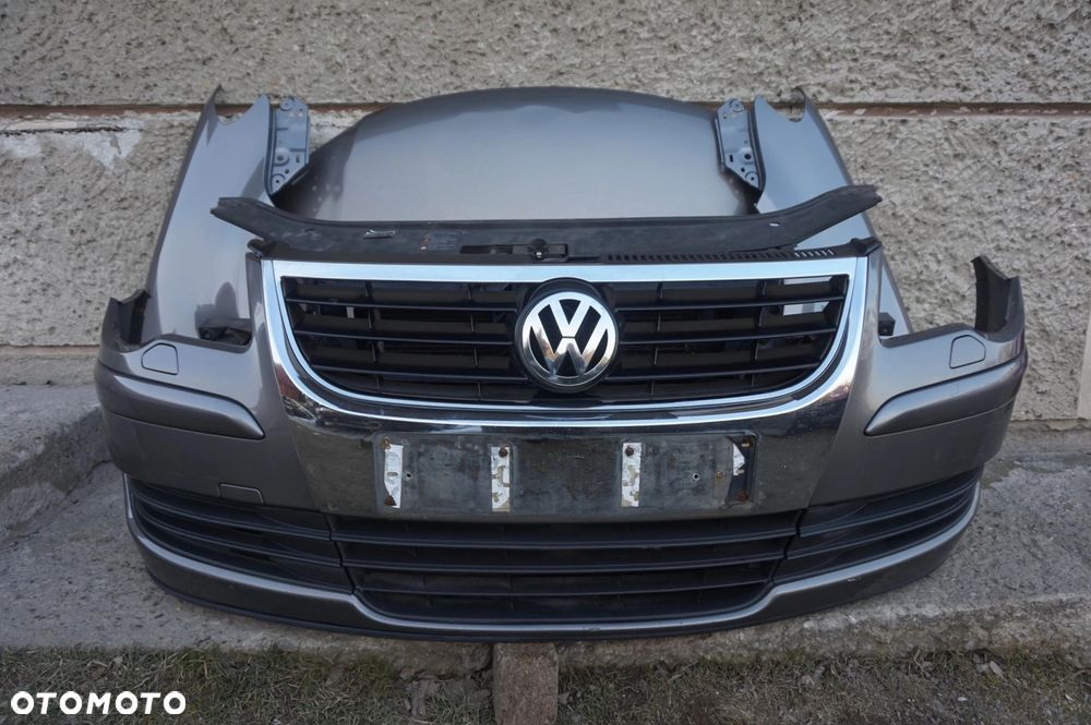 ZDERZAK MASKA BŁOTNIK KOMPLETNY PRZÓD VW TOURAN LIFT - 2