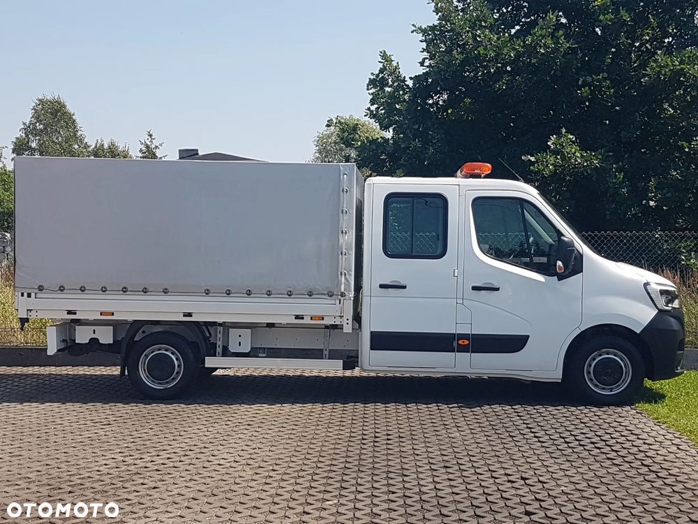 Renault MASTER DOKA 7-OSÓB PLANDEKA PAKA SKRZYNIA ŁADUNKOWA DOUBLE KABINA KLIMA TEMPOMAT KRAJOWY - 12