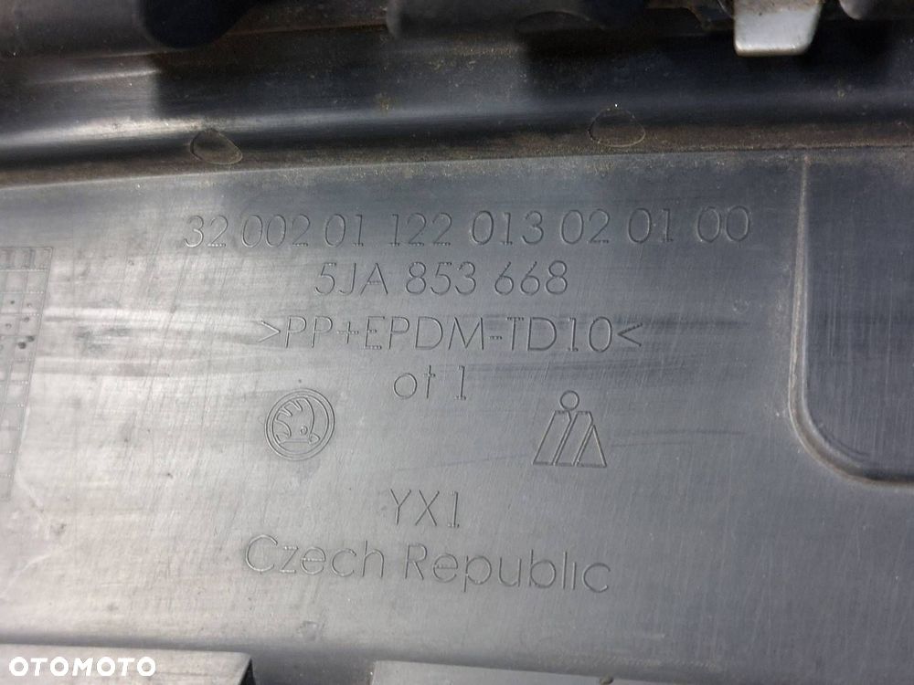 GRILL ATRAPA CHŁODNICY + EMBLEMAT MASKI RAPID I 5JA853668 5JA853621 - 7