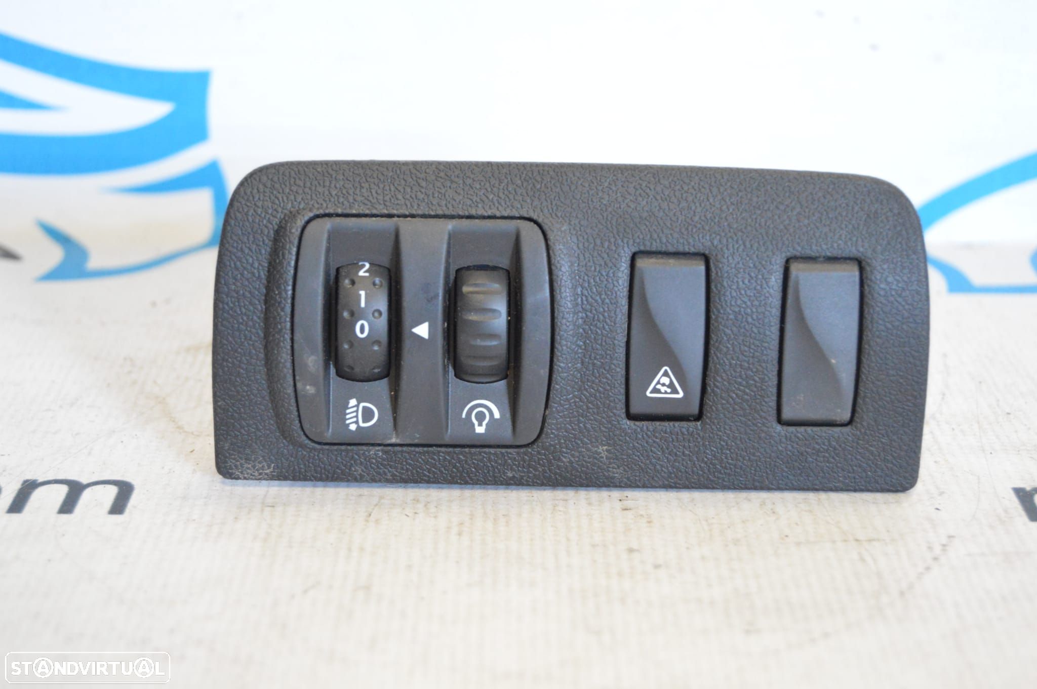 MODULO SWITCH COMANDO COMUTADOR BOTÃO NIVEL LUZ LUZES CONTROLO TRACÃO TRAÇÃO 08 50711 1234214 648450001R 648450001 RENAULT MEGANE III 3 MK3 COUPE FASE I 1 DZ0 1 1.5 DCI 105CV K9K832 K9K 832 - 1