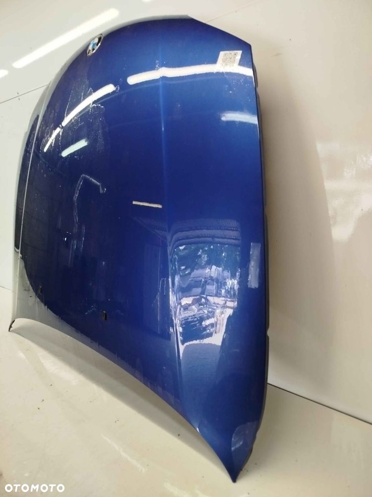 + MASKA POKRYWA SILNIKA BMW E87 SERIA 1 LE MANS BLAU NIEBIESKA BŁĘKITNA - 2