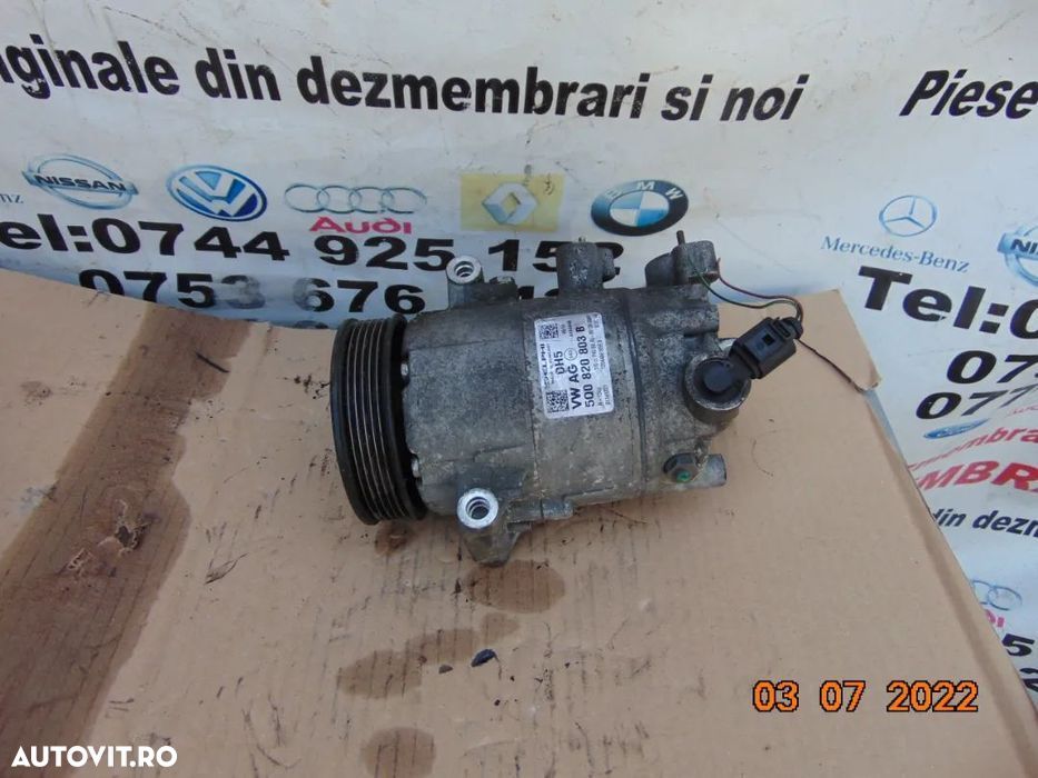Compresor clima VW 1.6tdi Seat Skoda Audi a3 octavia 3 leon passat b7 - 1