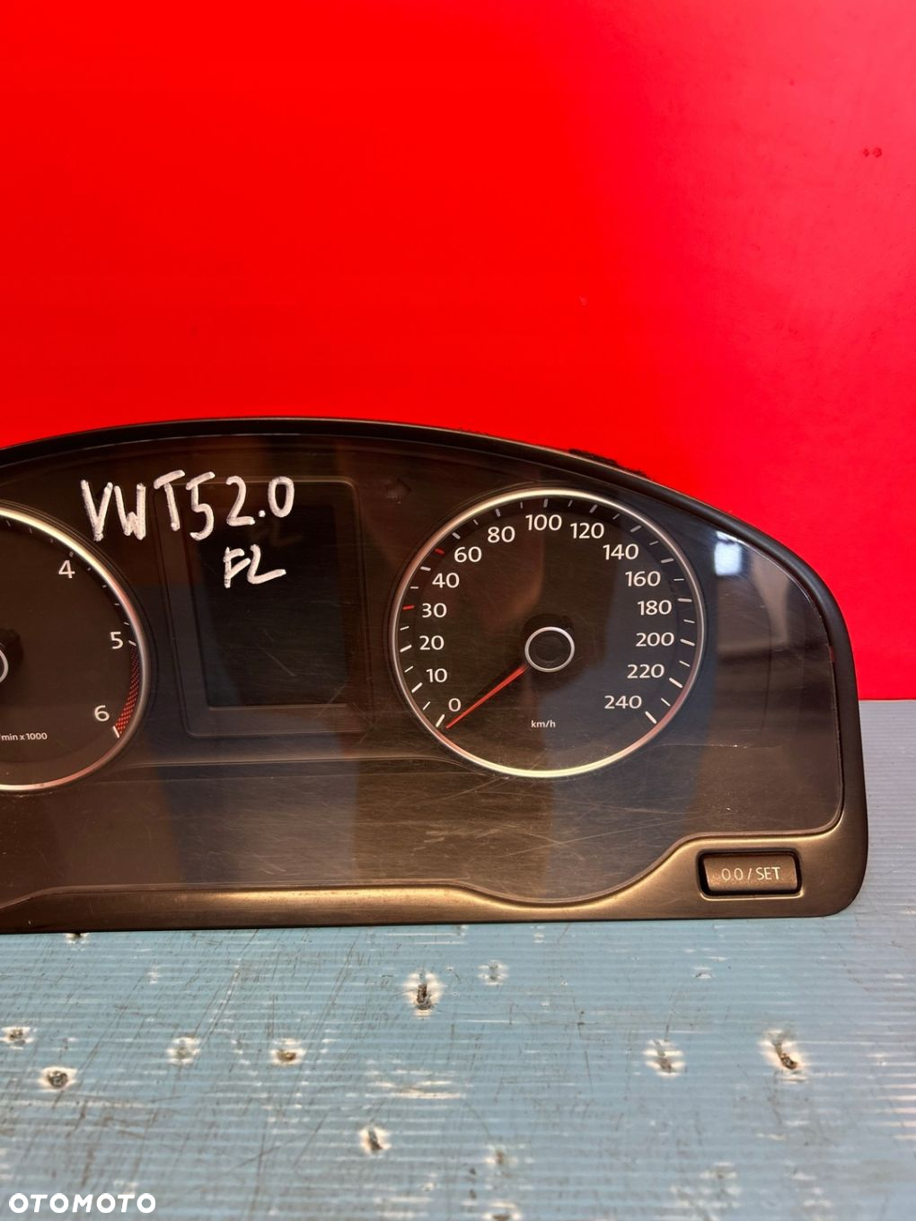 ZEGARY LICZNIK VW VOLKSWAGEN TRANSPORTER T5 FL 2.0 7E0920860A - 3
