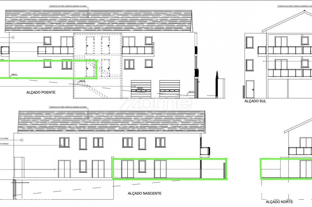 Apartamento T3 Novo com Terraço – A 2 Minutos da Cidade - Grande imagem: 2/2