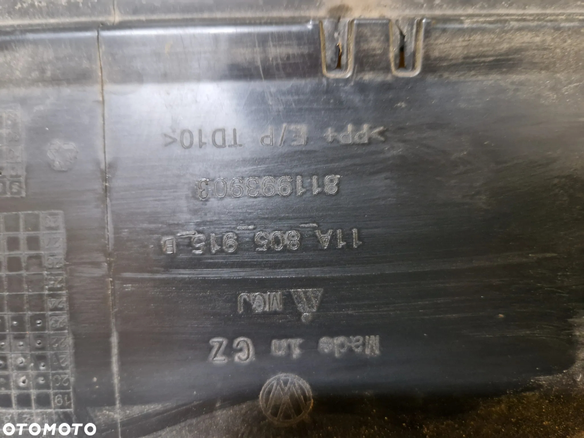 VW ID 4 OSŁONA PŁYTA ZDERZAKA 11A805915B - 6