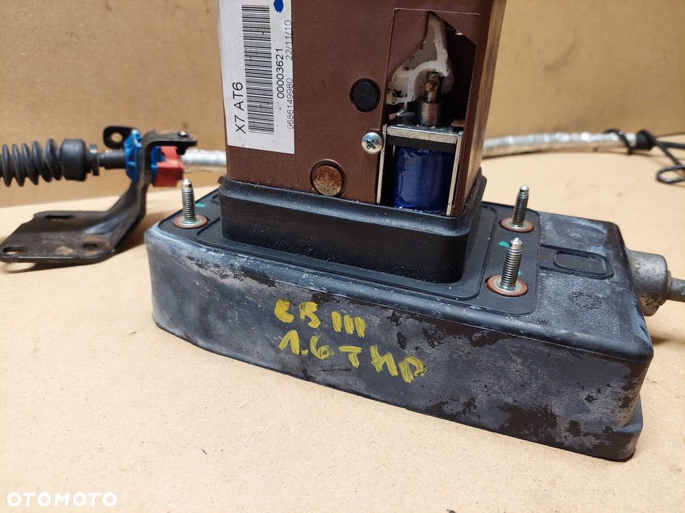 Citroen C5 III X7 1.6 THP Wybierak linka automatu - 2