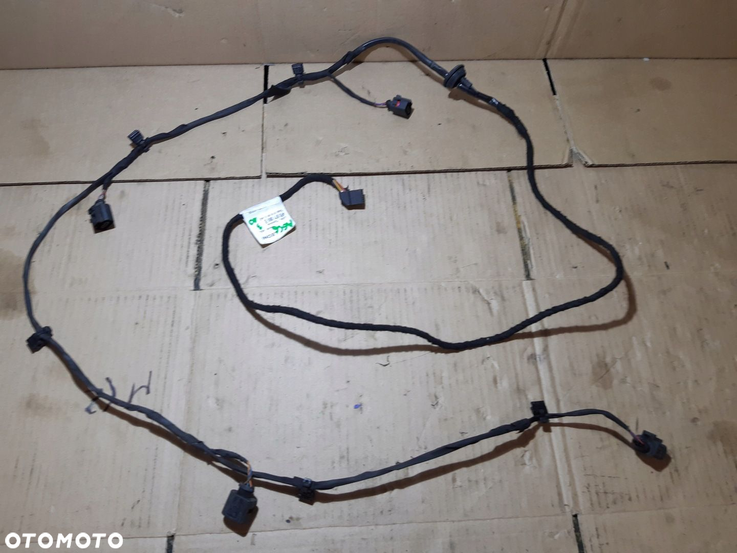 AUDI A6 C6 LIFT WIĄZKA INSTALACJA PDC TYŁ 4F0971085E - 2