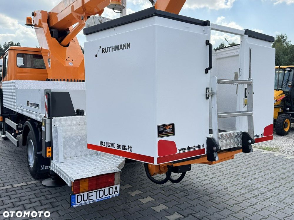 Mercedes-Benz Vario 814 D 4x4 Zwyżka RUTHMANN STEIGER T220 Podnośnik Koszowy - 27