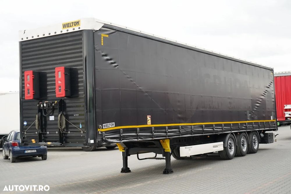 Wielton CORTINĂ / VARIOS / 2x AXE RIDICATIVE / - 1