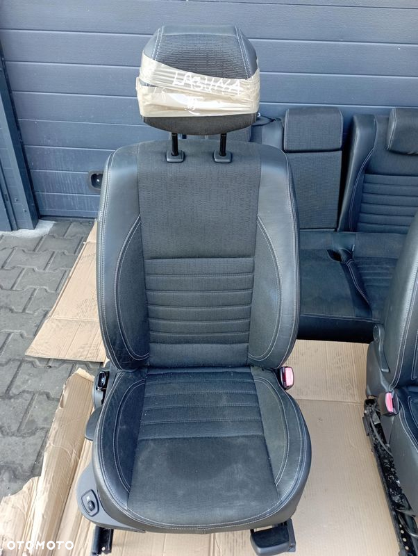 RENAULT LAGUNA III 3 KOMBI FOTELE KOMPLET PÓŁSKÓRA EUROPA - 2