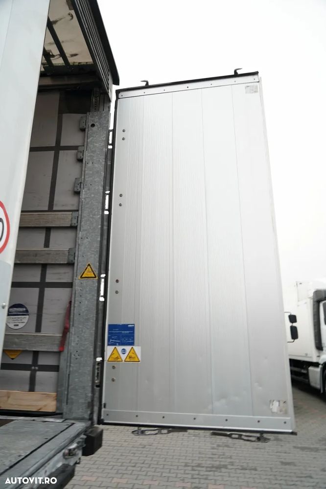 Schmitz Cargobull CORTINĂ / STANDARD / ACOPERIȘ RIDICAT / PUNȚĂ RIDICATĂ / - 13